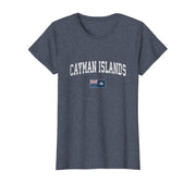 Cayman Islands T-Shirt Vintage Sports Design Caymans Tee